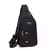 Bolsa de ombro masculina anti-roubo de ombro com entrada para carregador usb