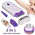 Depilador Elétrico Feminino Recarregável Facial Corporal
