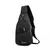 Bolsa de ombro masculina anti-roubo de ombro com entrada para carregador usb - comprar online