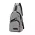 Bolsa de ombro masculina anti-roubo de ombro com entrada para carregador usb - NexusValioso