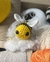 Abelha chaveiro amigurumi - loja online
