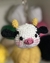 Chaveiro de Vaca em Amigurumi - loja online