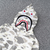 Jaqueta Bape "Shark Camo'' White/Grey - comprar online
