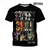 Guns N Roses T-shirts impressas em 3D para homens e mulheres, Rock Band, Vintage