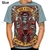 Guns N Roses T-shirts impressas em 3D para homens e mulheres, Rock Band, Vintage na internet