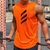 regata em malha com gola redonda, camiseta esportiva fitness - loja online
