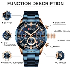 Relógio Curren Masculino - DJotaStore