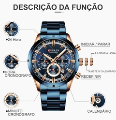 Relógio Curren Masculino - DJotaStore