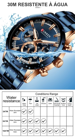 Relógio Curren Masculino - DJotaStore