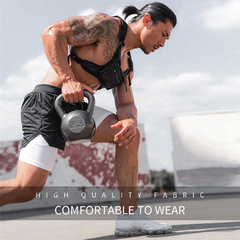 Shorts esportivos de secagem rápida para homens, corrida, treino, jogging, deck - comprar online