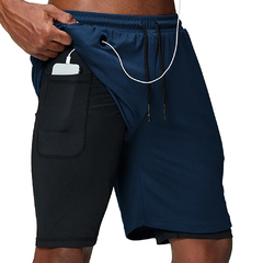 Shorts esportivos de secagem rápida para homens, corrida, treino, jogging, deck - loja online
