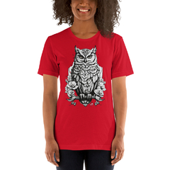 Camiseta unissex coruja - loja online