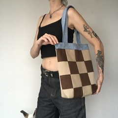 Tote bag Damero marrón - Sarajevo
