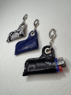 Porta encendedor de cuero MINI BIC