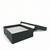 Caixa de Presente 16x16x8 Cartonada Tampa Presa Santiago - LojaCraft
