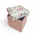 Caixa De Presente 12x12x12 Estampada Floral Fidji Aniversario - LojaCraft