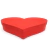 Caixa de Presente Coracao  20x16x4 Namorados Casamento Doces Salgados - LojaCraft