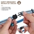Pet GPS Tracker Smart Locator, marca de cão, Pet Detection, Bluetooth, gato na internet