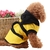 Bee-Pet Fleece Hoodie para cães e gatos, Casaco de cachorro, Vestuário, Traje