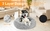 Cama de dormir super quente para animais de segurança, macio ninho longo, almof