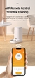 ROJECO-Alimentador Automático Pet, Dry Food Dispenser, Smart Wi-Fi, Controle Re