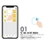 Pet GPS Tracker Smart Locator, marca de cão, Pet Detection, Bluetooth, gato - comprar online