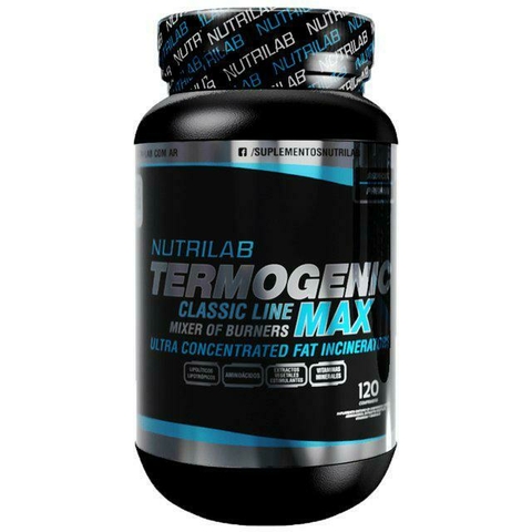 NUTRILAB TERMOGENIC MAX 120 COMPS