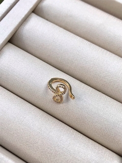 Piercing fake infinito cravejado - comprar online