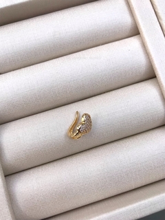 Piercing fake de coração cravejado - comprar online