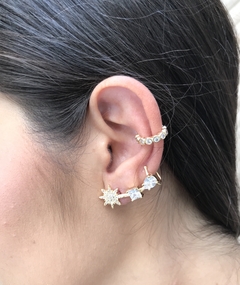 Brinco Ear Cuff Estrela