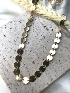 Choker moedinhas