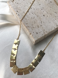 Choker quadrados lixados