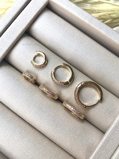 Trio cravejado