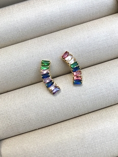 Brinco Ear Cuff colorido