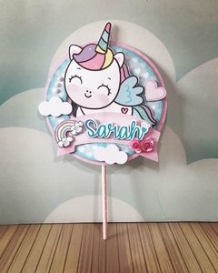 KIT DE FIESTA PERSONALIZADO UNICORNIO - LS CREATIVE