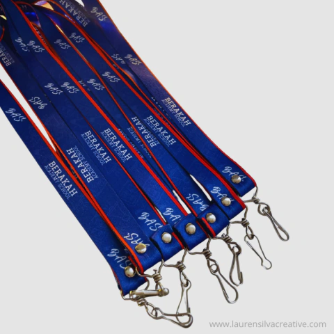 Lanyard Personalizado Doble Mosquetón – Impresión Full Color