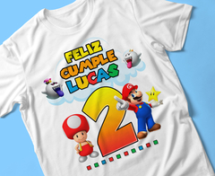 CAMISETAS PERSONALIZADAS MARIO BROSS