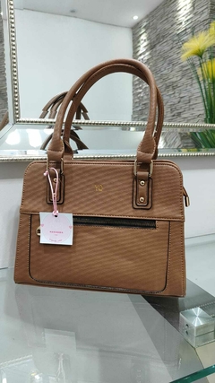 035 Cartera de mano YQ Marron