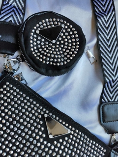042 Bandolera strass + Monedero en internet