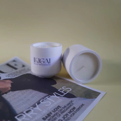 IKIGAI | VELAS AROMÁTICAS | Vela aromática artesanal de cera de soja natural.