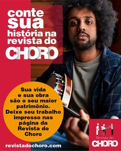 SEU TRABALHO NA REVISTA DO CHORO na internet