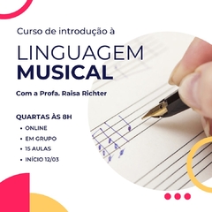 CURSO DE INTRODUÇÃO À LINGUAGEM MUSICAL