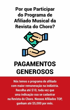 GANHE DINHEIRO SENDO UM AFILIADO DA REVISTA DO CHORO - comprar online