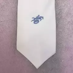 Corbata con bordado Equistreech - comprar online