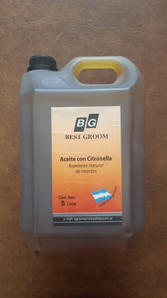 Aceite con citronella Best Groom