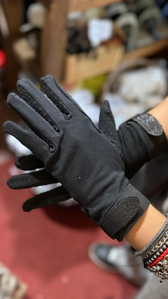 Guantes con strass CLAPS - tienda online