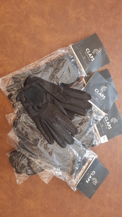 Guantes de cuero Claps en internet