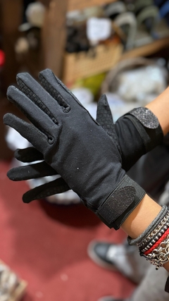 Guantes con strass CLAPS
