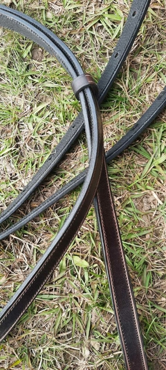 Estriberas de cuero 25 mm reforzadas - comprar online