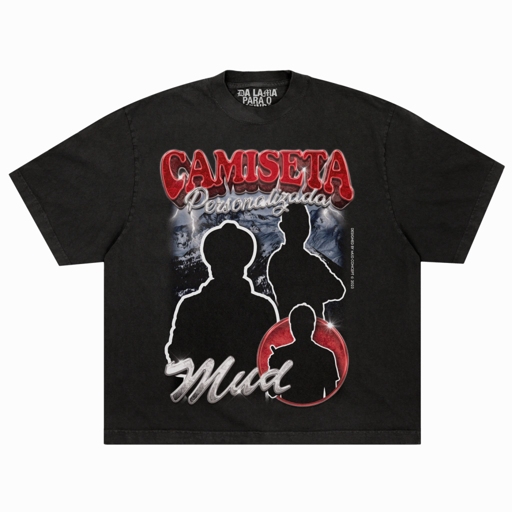 Camiseta Boxy Personalizada